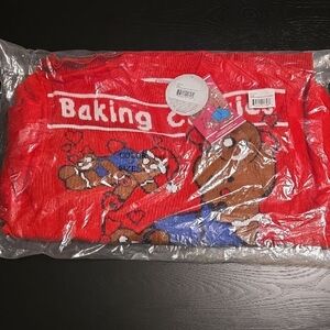 Ugly Christmas Sweater - Adult Themed - Naughty Baking Gingerbread Man Sweater